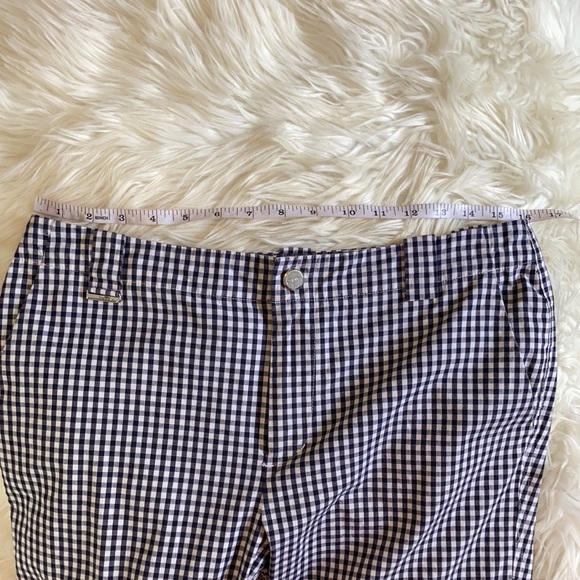 LRL Lauren Ralph Lauren black & white gingham pant - Picture 13 of 17